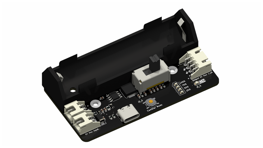 MentorBit módulo de batería 18650
