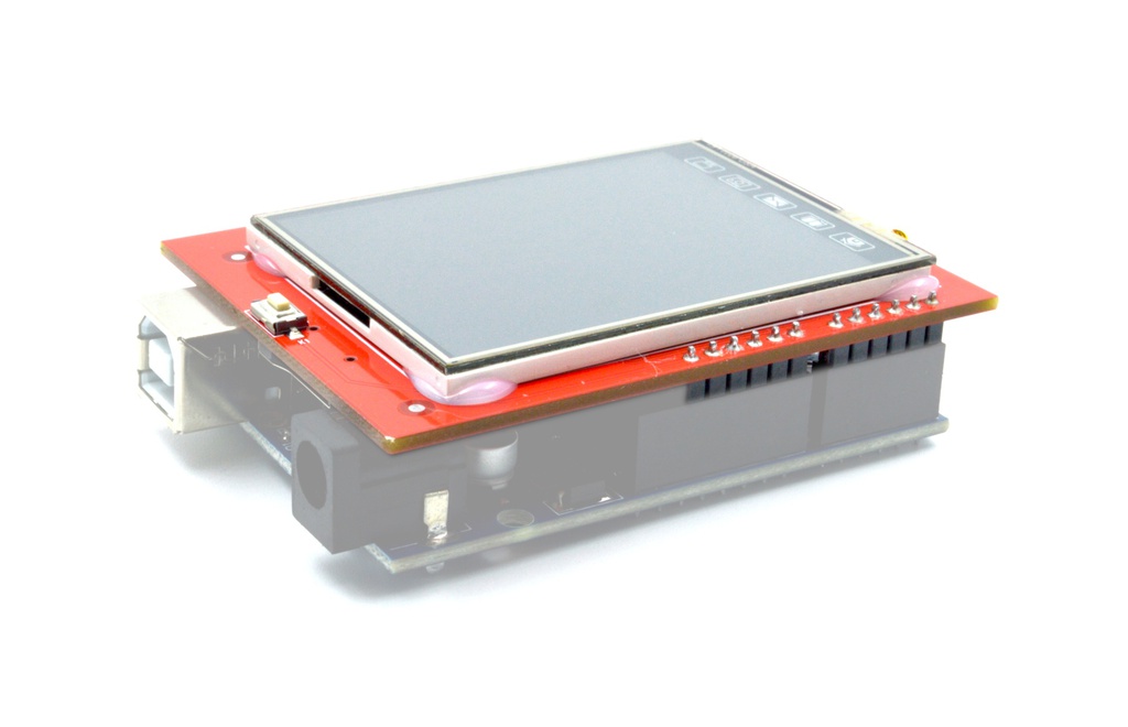 Pantalla táctil TFT LCD 2,4'' para Arduino UNO/Mega