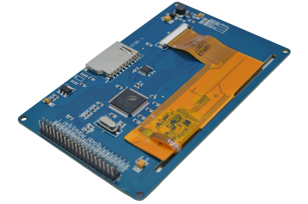 Pantalla SSD1963 5.0", 800x400 píxeles con panel táctil