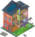 Práctica de Casa Domótica compatible con MentorBit