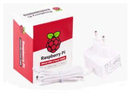 [00017565] Fuente de Alimentación USB-C 3A Raspberry PI4 Blanco