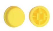 [00040891] Tecla Pulsador Omron 6x6mm Amarillo
