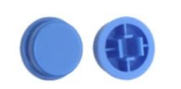 [00040895] Tecla Pulsador Omron 6x6mm Azul